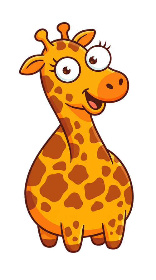 A wonky giraffe